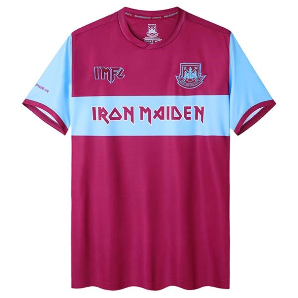Camiseta Iron Maiden x West Ham 1ª Retro